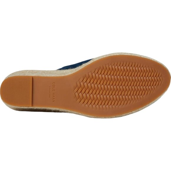 Women's  Mule Cole Haan CloudFeel SouthCrest - Navy Suede - New In Box 1 left - Picture 5 of 6